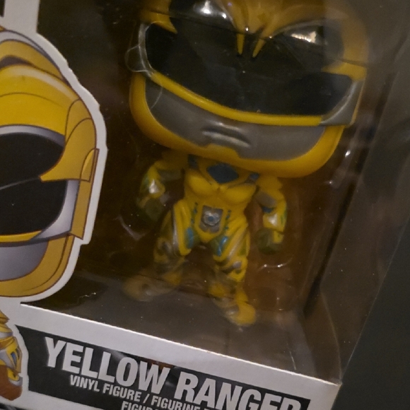 Funko Pop! Power Rangers Set - Vibrant Blue, Yellow, Pink, Black - Picture 4 of 10